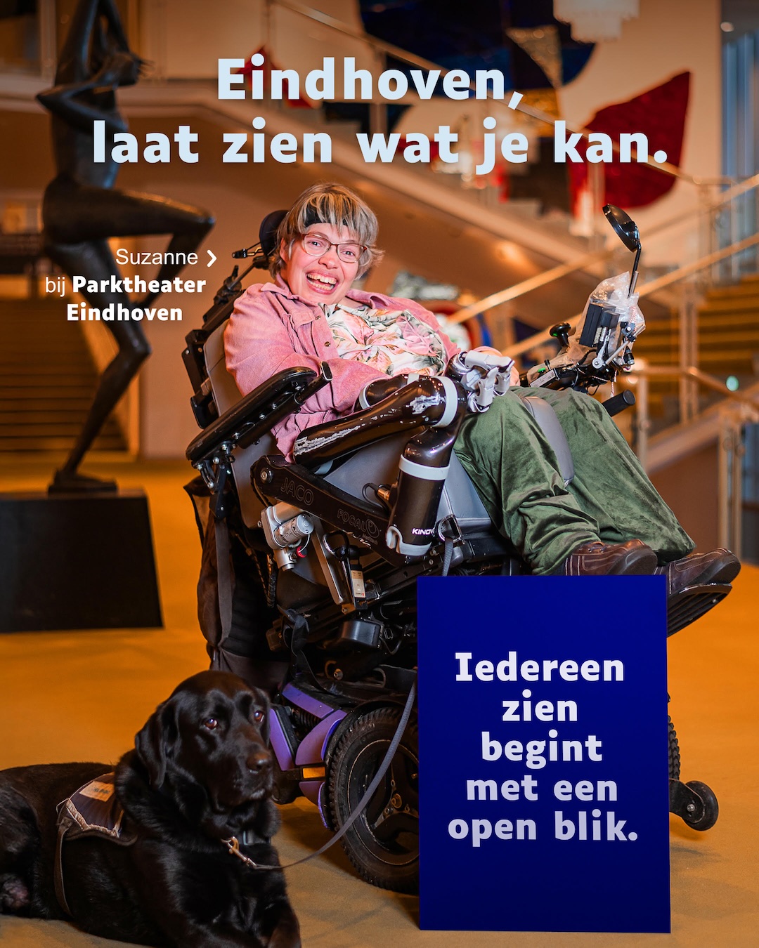 Portret van Suzanne bij Parktheater Eindhoven